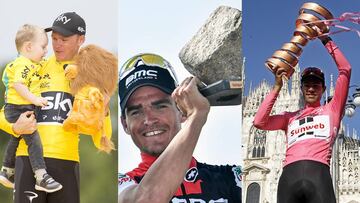 Chris Froome, Greg Van Avermaet o Tom Dumoulin han sido algunos de los protagonistas del UCI World Tour 2017.