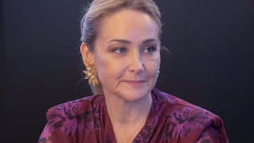 La presidenta del Real Club Celta de Vigo, Marián Mouriño, participó este miércoles en la junta General de Accionistas del club en Vigo.