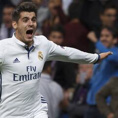 Guiño de Morata al United