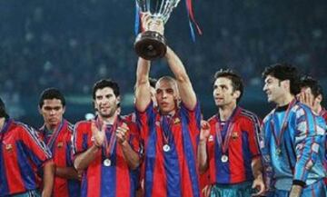 El delantero fue reserva de Ronaldo en el cuadro blaugrana.