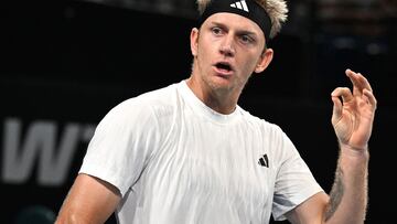 Alejandro Davidovich, contra Ugo Humbert en Adelaida.