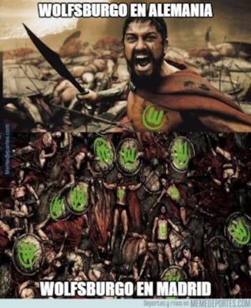 Los memes más divertidos del Real Madrid-Wolfsburgo de Champions