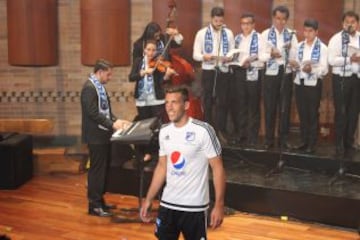 Lanzamiento camiseta Millonarios 2015