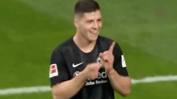 Con el gol entre ceja y ceja: Jovic, el nuevo killer del Madrid