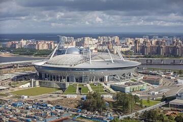 Ciudad: San Petersburgo
Aforo total: 67.000 espectadores
Equipo local: FC Zenit de San Petersburgo