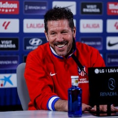Simeone: “¿Fichajes? Mejor calidad que cantidad"