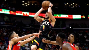 Los Pelicans, que venían de ganar 10 de sus últimos 14 partidos, no pudieron con unos Suns que demostraron un ejercicio de personalidad tremendo. Booker, con 50 puntos, imparable.