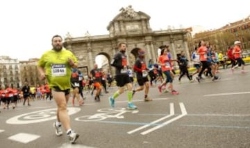 Las imágenes de la Media Maratón por las calles de Madrid