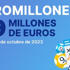 Euromillones: comprobar los resultados del sorteo de hoy, martes 10 de octubre