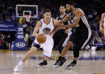 Klay Thompson, ante Duncan, sigue a su mejor nivel tras ausentarse ante los Suns.