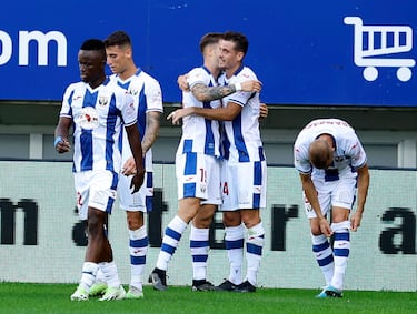 El jugador del Leganés fue el protagonista de un partido que permite soñara a la afición de Butarque. Además de manejar el tempo del partido, demostró tener olfato goleador.