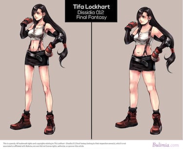 Heroínas del videojuego, con medidas realistas