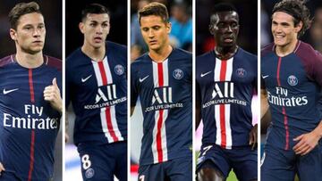 Los siete jugadores del PSG que est¨¢n en el alambre