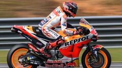 Marc M&aacute;rquez, en el circuito de Sepang.