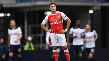 Arsenal y Alexis sufren dura derrota ante el Tottenham