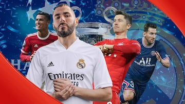 ¡Nuevo Mr. Champions! Karim Benzema va por el goleo de Robert Lewandowski