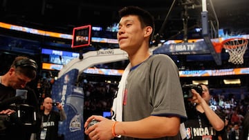 Lin, en su etapa en los Knicks