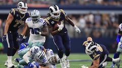 La defensa de los Cowboys no puede con el ataque de los Rams