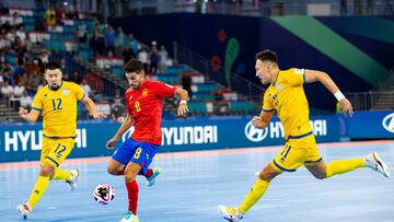 Resumen y resultado del España - Kazajistán: Mundial de fútbol sala