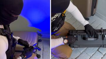 Un especialista muestra la facilidad con la que se puede abrir una maleta: da una solución