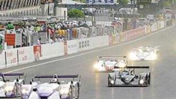 <b>CARRERA DE LEYENDA. </b>Los Audi han sido los grandes dominadores de esta carrera en los ultimos tiempos y esta es la marca del equipo español.