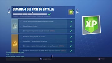 Fortnite Battle Royale: Desaf&iacute;os de la Semana 4 de la Temporada 7