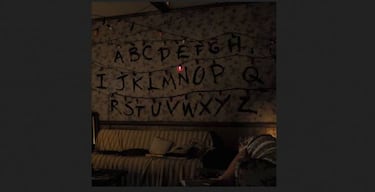 Escribe tu frase en la pared de Stranger Things