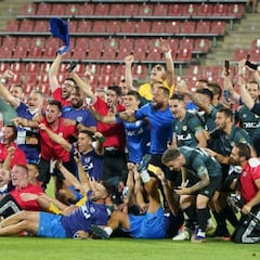 Javier Portillo, la guinda blanca en el ascenso del Rayo Vallecano