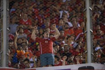 Color y belleza en la previa del duelo Argentina-Chile