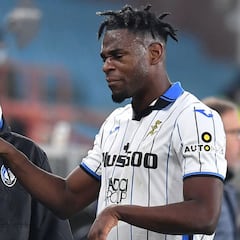Duván Zapata, ausente en último entrenamiento de Atalanta