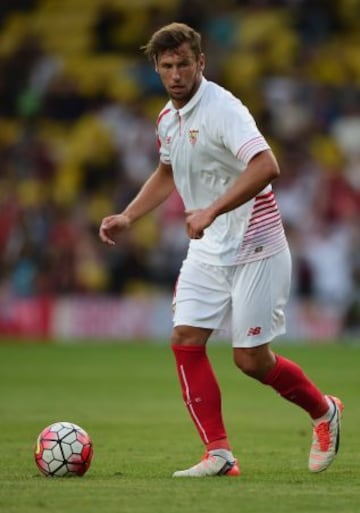 Grzegorz Krychowiak, volante polaco de Sevilla.