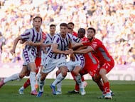 Valladolid 30/8/2025. Tercera jornada de la Liga HIPERMOTION entre el Real Valladolid C.F. Y el Córdoba C.F.
Photogenic/Miguel Ángel Santos