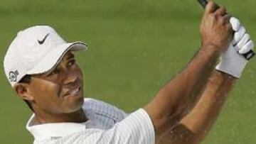 <b>HSBC DE SHANGHAI. </b>El estadounidense Tiger Woods, octavo tras la primera jornada.