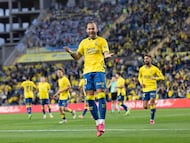 10/01/2026 FUTBOL SEGUNDA DIVISION TEMPORADA 25/26 PARTIDO UD LAS PALMAS - DEPORTIVO DE LA CORUÑA gol jese
