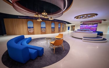 Los Loge Seats ofrecerán grupos de cuatro asientos tipo sofá, con máxima comodidad y acceso a salas VIP.