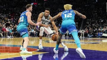 Los Hornets escapan de Giannis