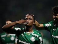 Jhon Arias marca su primer gol en Palmeiras