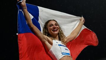 Martina Weil celebra su oro en los Juegos Panamericanos