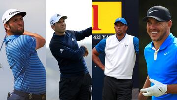 Espa?oles y favoritos en el British Open de golf 2019