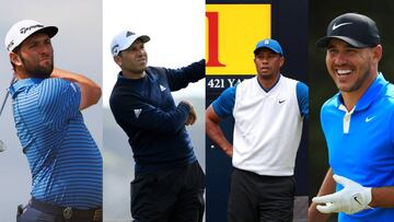 Españoles y favoritos en el British Open de golf 2019