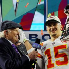 What draft position was Patrick Mahomes selected and what college did he play for?