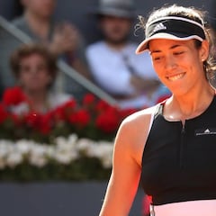 Muguruza se estrena con una plácida victoria ante Peng