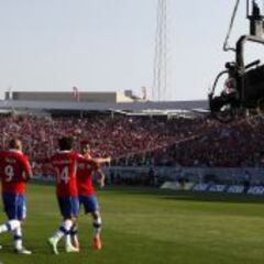 La Roja de Sampaoli jugará en el CAP y el Monumental