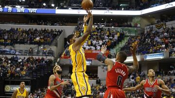 Los 37 de Paul George valen más que los 67 de Lillard y McCollum