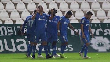 El Getafe toma ventaja ante un buen Córdoba