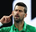 Djokovic, a cuartos sin jugar por la renuncia de Mensik