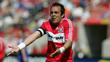 Cuauht&eacute;moc Blanco jug&oacute; con el Chicago Fire. 