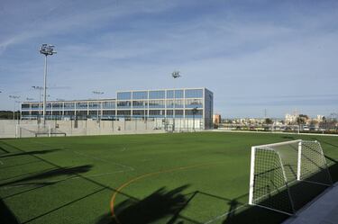 El campo de fútbol 7.