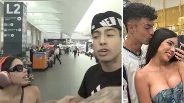 Video: Así fue la detención de Naim Darrechi, novio de Yeri Mua, en el Aeropuerto de CDMX