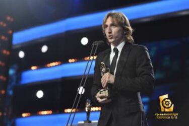 La alfombra roja y la entrega de los Premios de La Liga